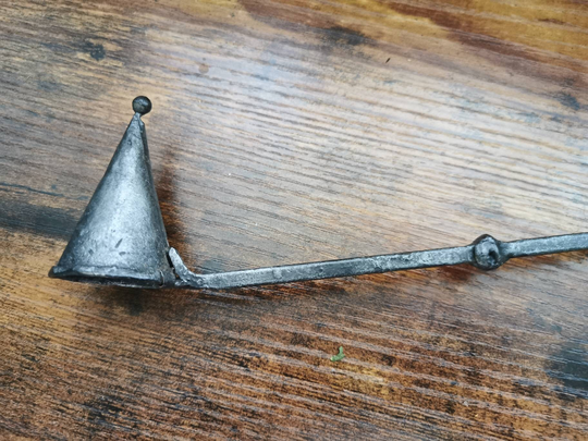 Vintage Long Iron Candle Snuffer