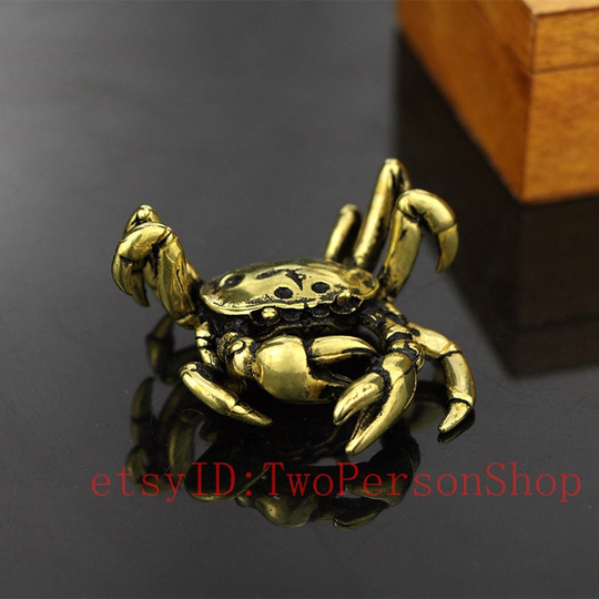Chinese Vintage Handmade Crab Statue/Accessories/Decoration/Vintage