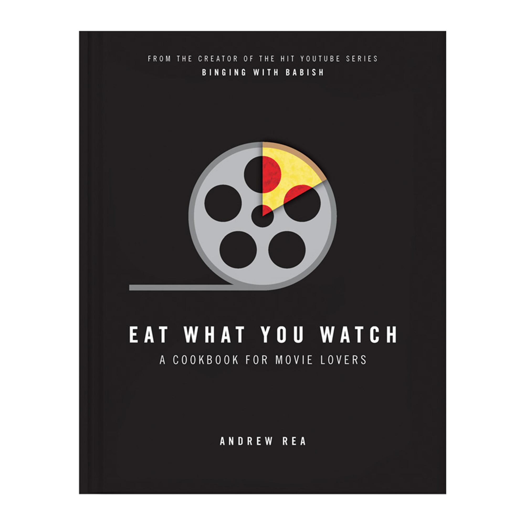 Eat What You Watch Cookbook: Black - Paper by World Market