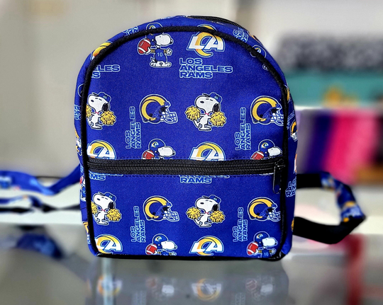 Snoopy La Rams Mini Backpack