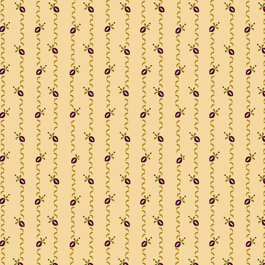 Flower Stripes, Blender Fabric, Coordinating Butter Churn Basics Ii, 6558-33, Henry Glass, Quilting Cotton, Fabric By The Yard