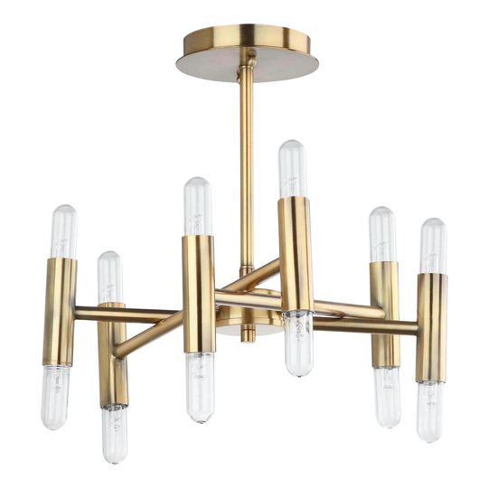 Gold Fidelma Flush Mount Ceiling Light by World Market