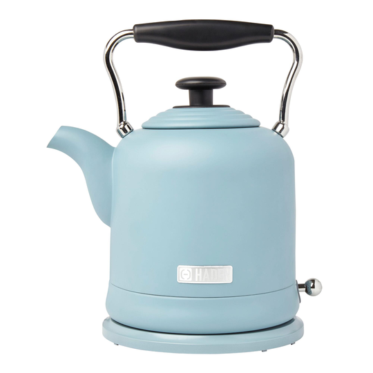 Haden Poole Blue Highclere Cordless Electric Kettle - Stainless Steel by World Market