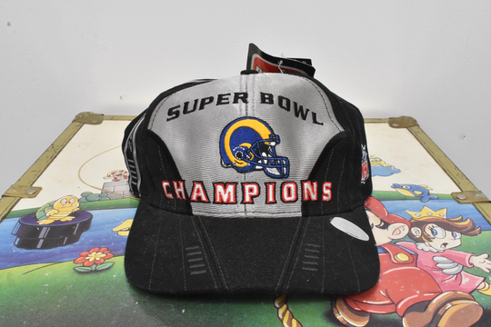 2000S Rams Superbowl Velcro Hat