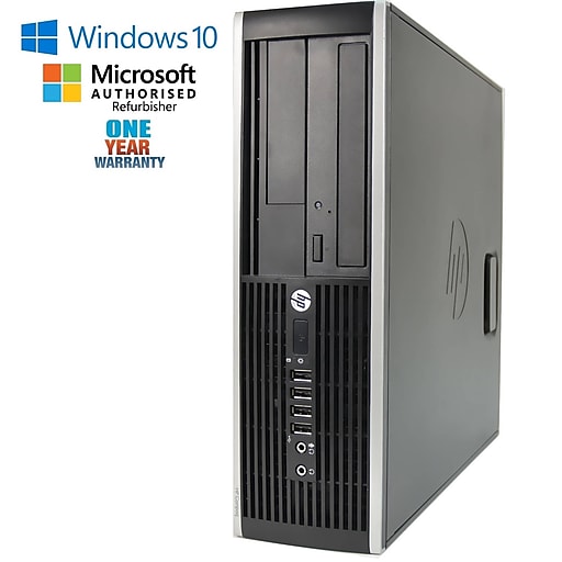 HP ProDesk 6200 Pro Desktop Computer, Intel Core, i5-2400 3.1GHz, Small Form Factor, Refurbished