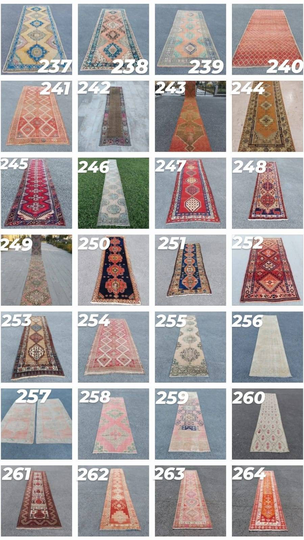 Extra Long Rug Runner, Vintage Runner, Oushak Runner 3x12, Wool Vintage Runner, Persian Runner, Runner For Kitchen, Herki
