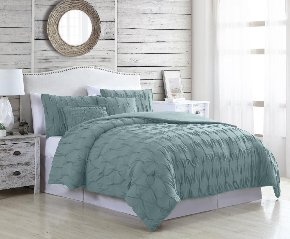 Amrapur Overseas Harper comforter set Sea Multi Reversible Queen Comforter (Blend with Polyester Fill) | 3MLTICSE-HRS-QN