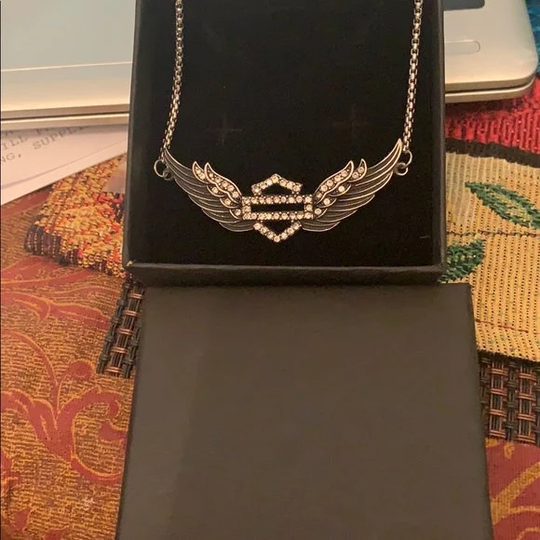 Crystal Rhinestone Wing Necklace, Personalized Gift, Woman's Fashion Gifts For Her, Birthday Gifts, Message Card Box