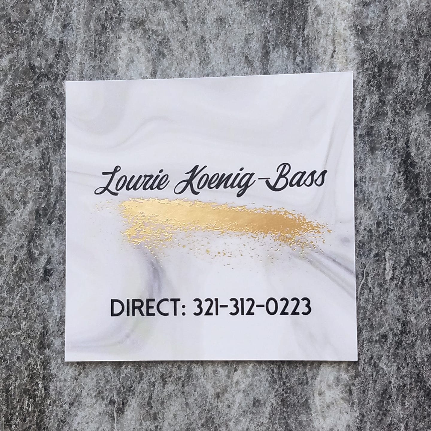 200 Business Cards Hang Tags - Small Mini Square 2x2 14 Pt Matte Stock Metallic Foil Gold, Silver Copper W Custom Color Printing Usa"