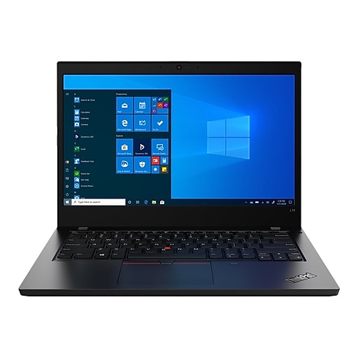 Lenovo ThinkPad L14 Gen 1 20U1 14" Notebook, Intel i7, 16GB Memory, 256GB SSD, Windows 10 Pro (20U10020US)