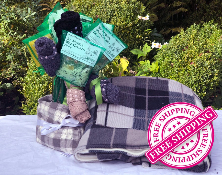Cancer Care Package For Men - Care Package, Gift, Get Well Soon Cancer Flower Bouquet