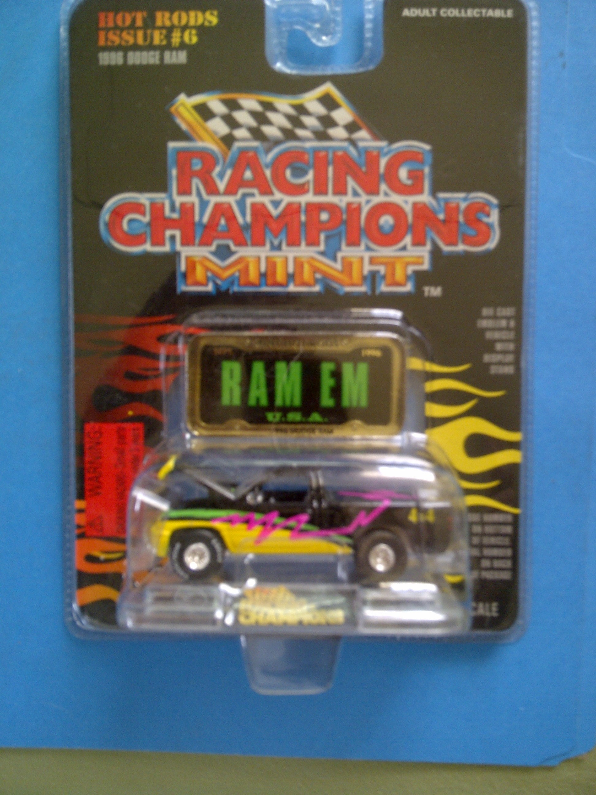 Mint Edition 1996 Dodge Ram Truck New On Card