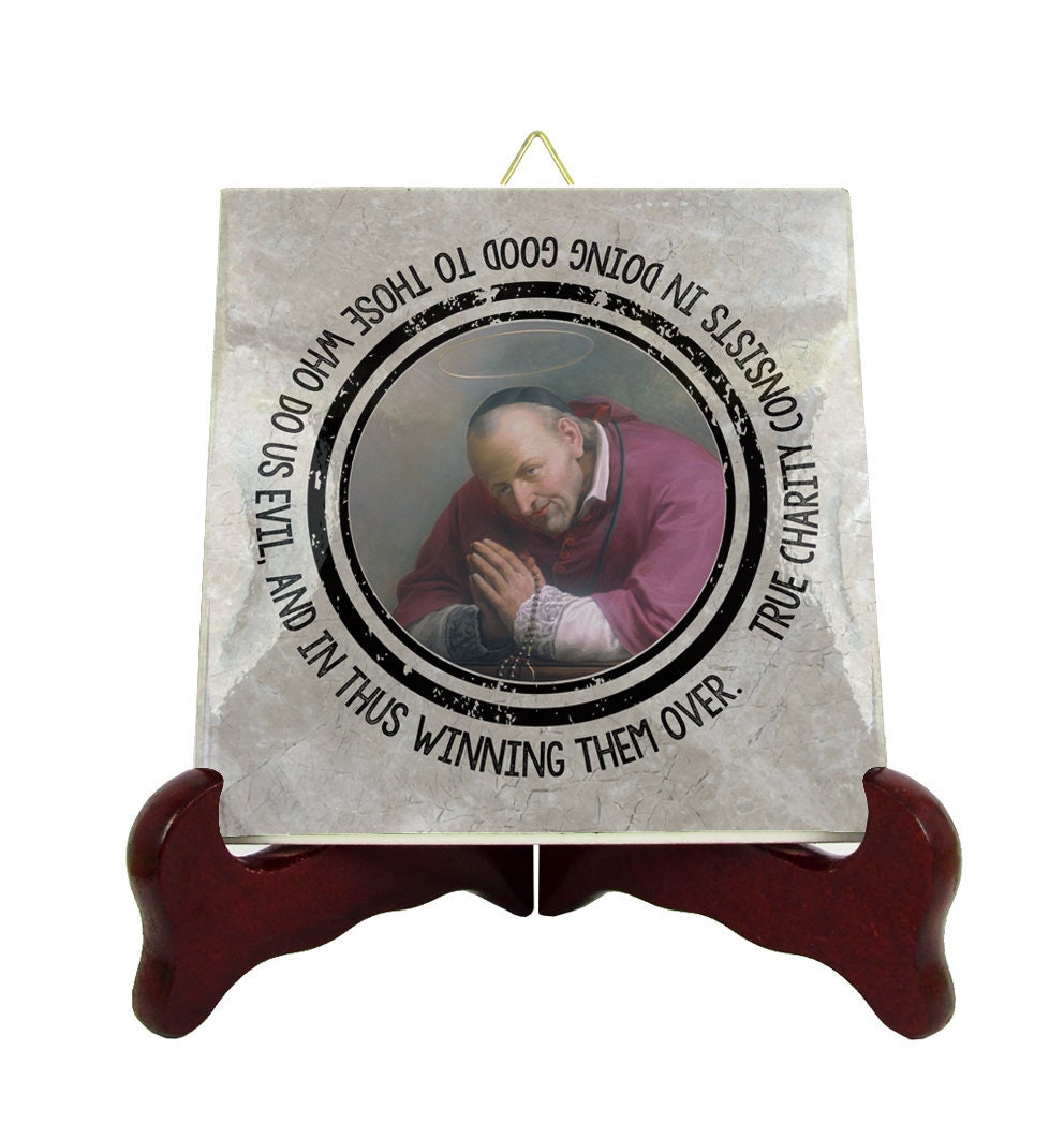 Catholic Saints Quotes - St Alphonsus Liguori Ceramic Tile Religious Gifts Saint Catholic Quotes Print