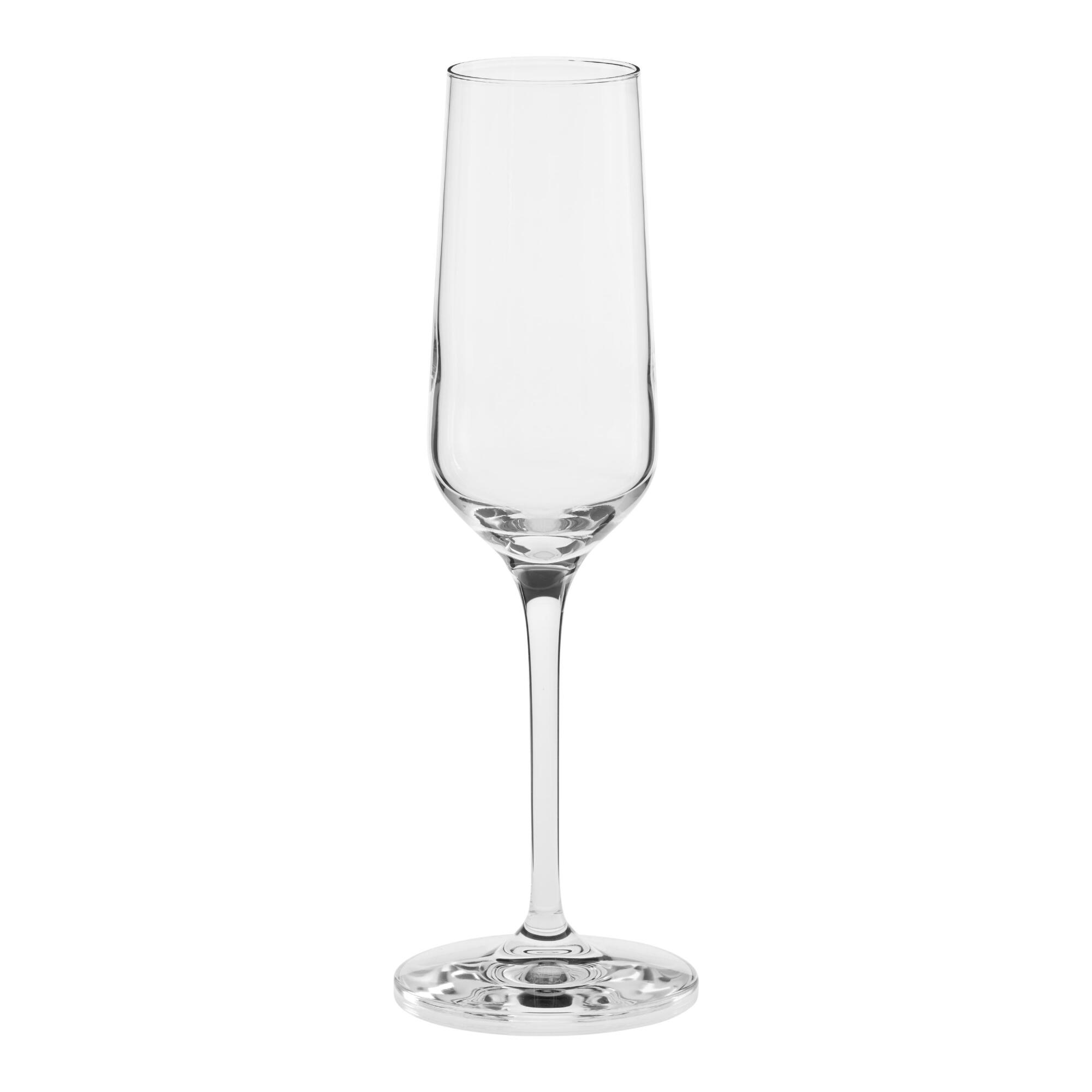 Vintner Champagne Flutes Set Of 6 - Glass by World Market