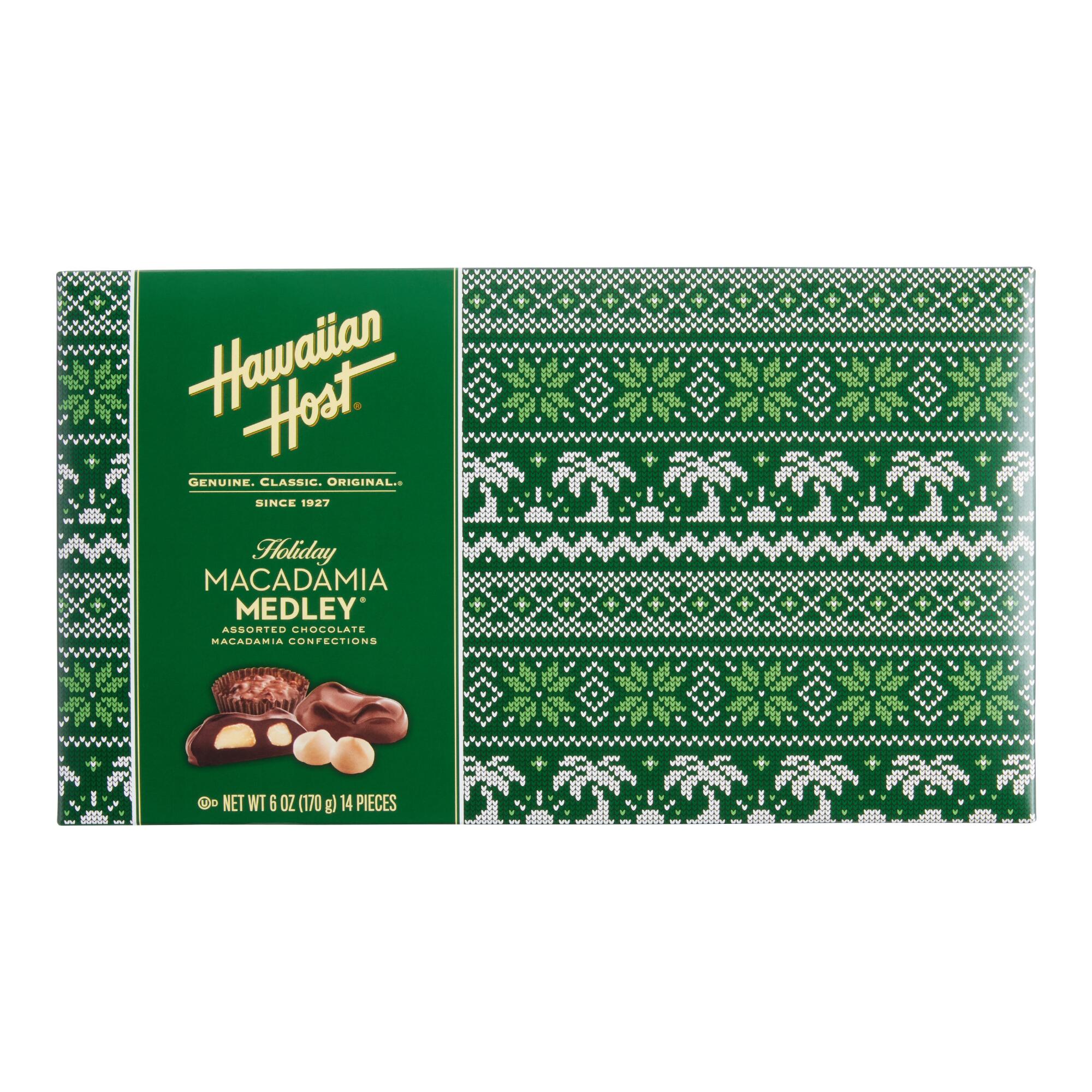 Hawaiian Host Holiday Medley Chocolate Macadamia Nuts by World Market
