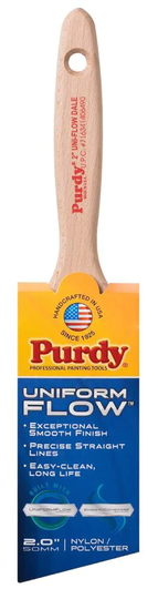 Purdy Uniform Flow Nylon- Polyester Blend Angle 2-in Paint Brush | 14408UF20