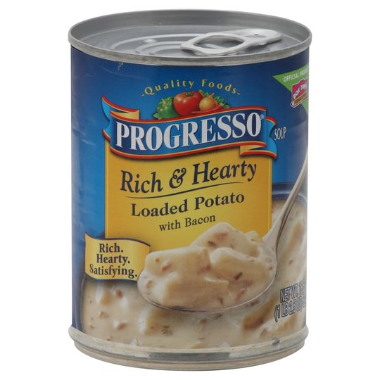 Progresso Soup, Loaded Potato with Bacon - 18.5 oz
