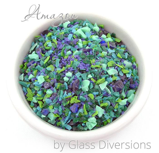Amazon Frit Blend Chunky Coe 96