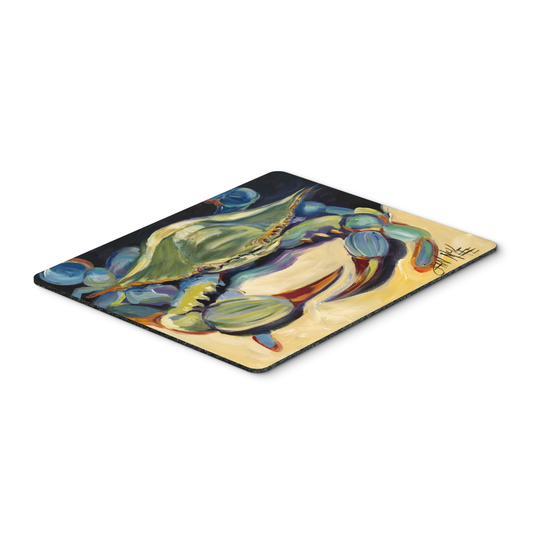 Caroline's Treasures JMK1093MP Blue Crab Mouse Pad, Hot Pad or Trivet, Large, multicolor
