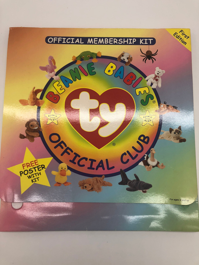 Official Membership Kit, Beanie Babies Club, First Edition