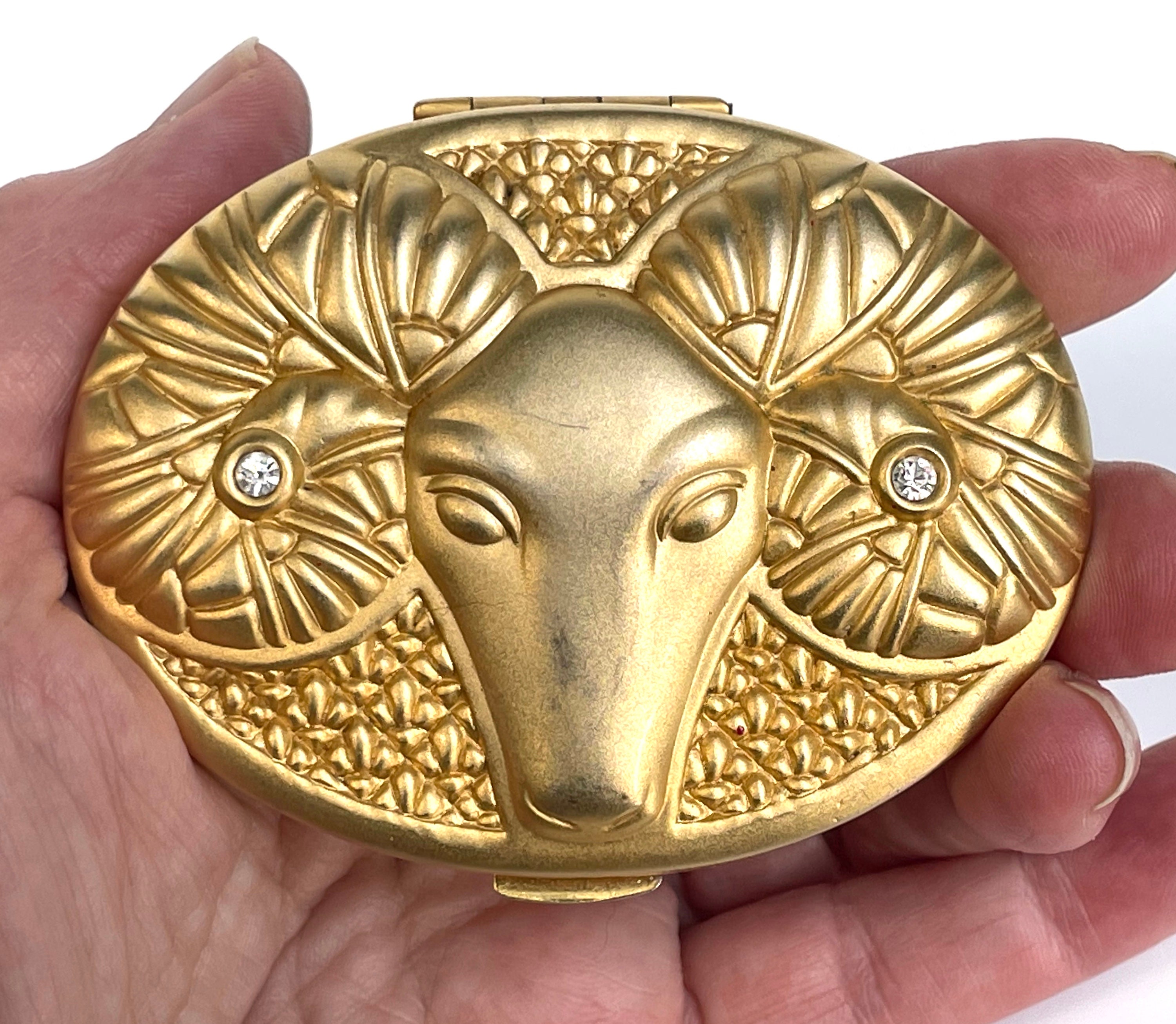 Vintage Compact Estee Lauder Zodiac Aries Rare Collectable