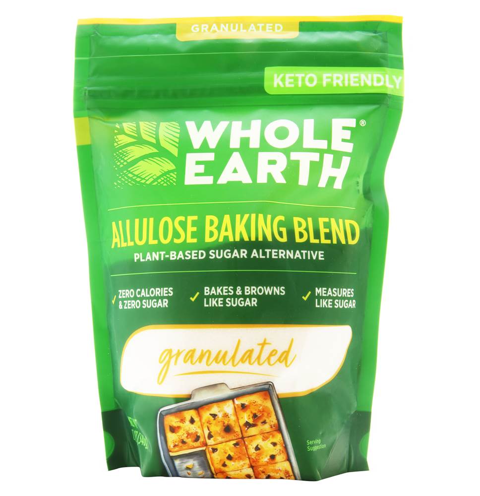 Whole Earth Sweetener Co. - Allulose Baking Blend Granulated - 12 oz.