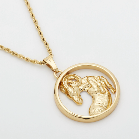 Eternal Rose - 24K Gold Plated Zodiac Collection Eternally Aries