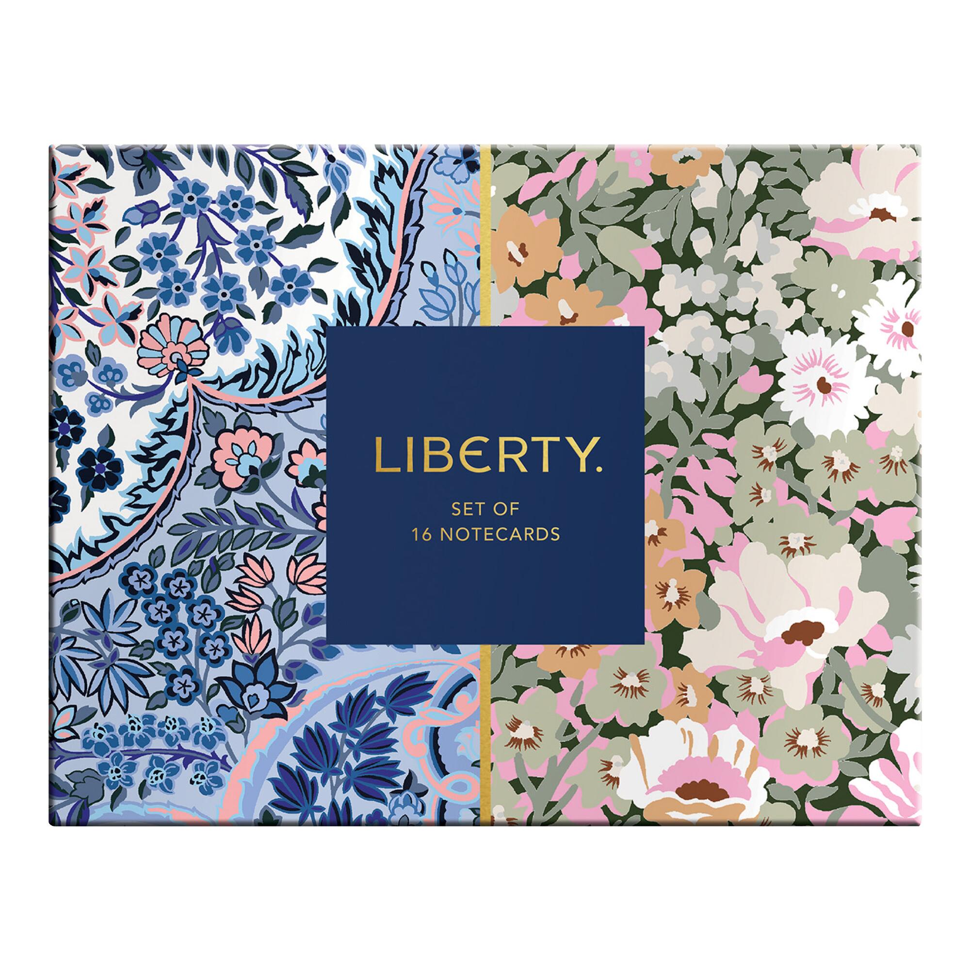 Liberty Floral Notecards 16 Count: Multi - Paper by World Market