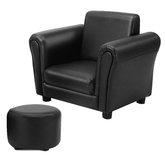 CASAINC Modern Black Polyester/Blend Sofa | WF-HW54198-LA