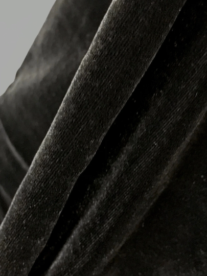 Velvet - Black - Silk Rayon Blend