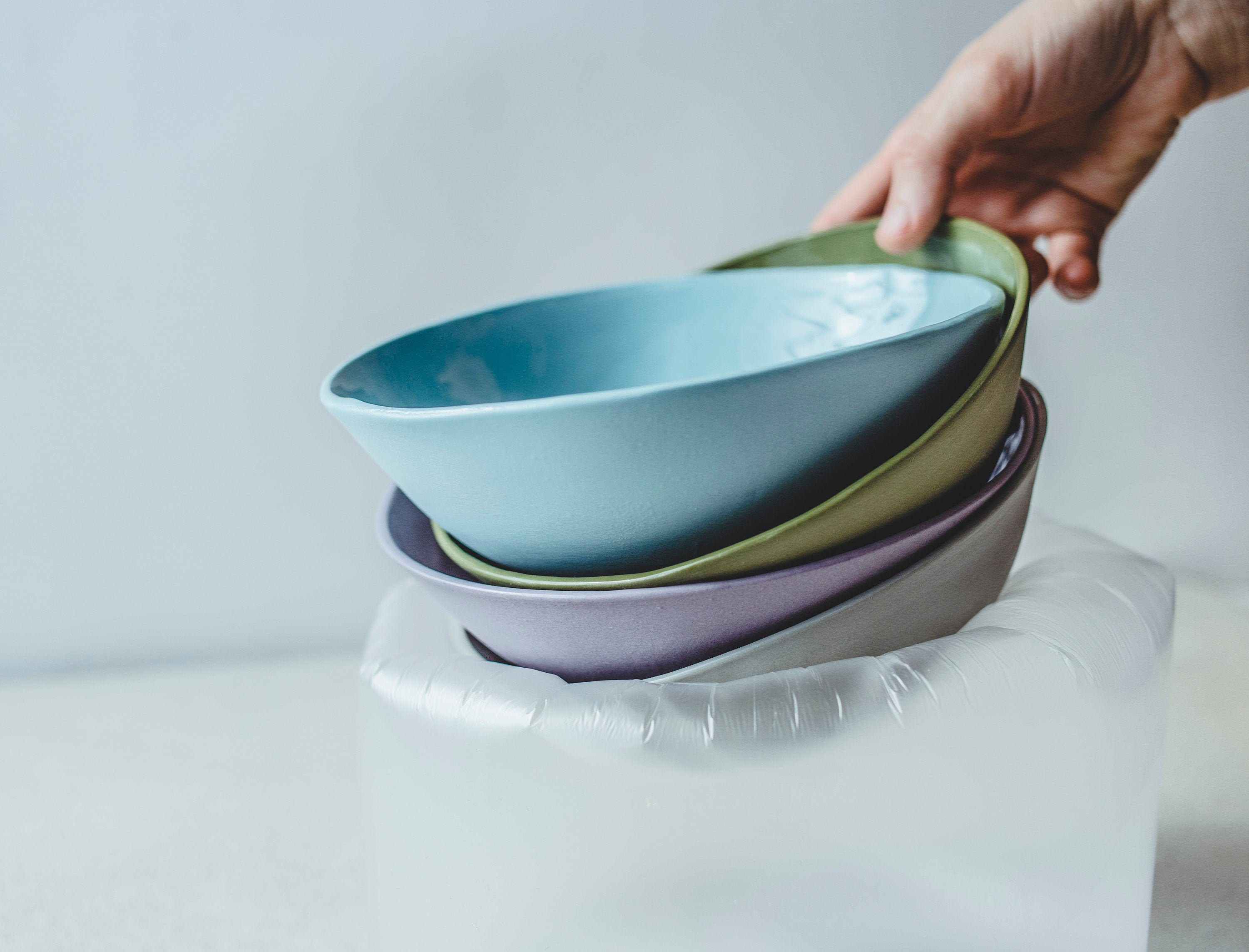 Mix & Match Soup Bowls Handmade Pottery Bowl Set Cereal Ramen Noodle Ceramic Dinnerware Restaurant Ware Chef Gift Her Cook