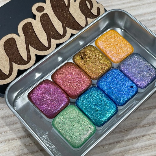 Chameleon Quarter Set Handmade Watercolor Paints