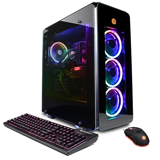 CyberPowerPC Gamer Supreme Liquid Cool Gaming Desktop Computer, Intel Core i9, 16GB Memory, 1TB SSD (SLC10920V2)