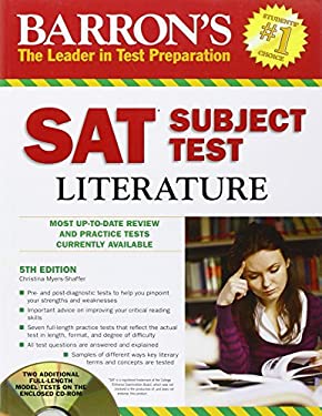 Barron's SAT Subject Test: Literature with CD-ROM, 5th Edition by Christian Myers-Shaffer