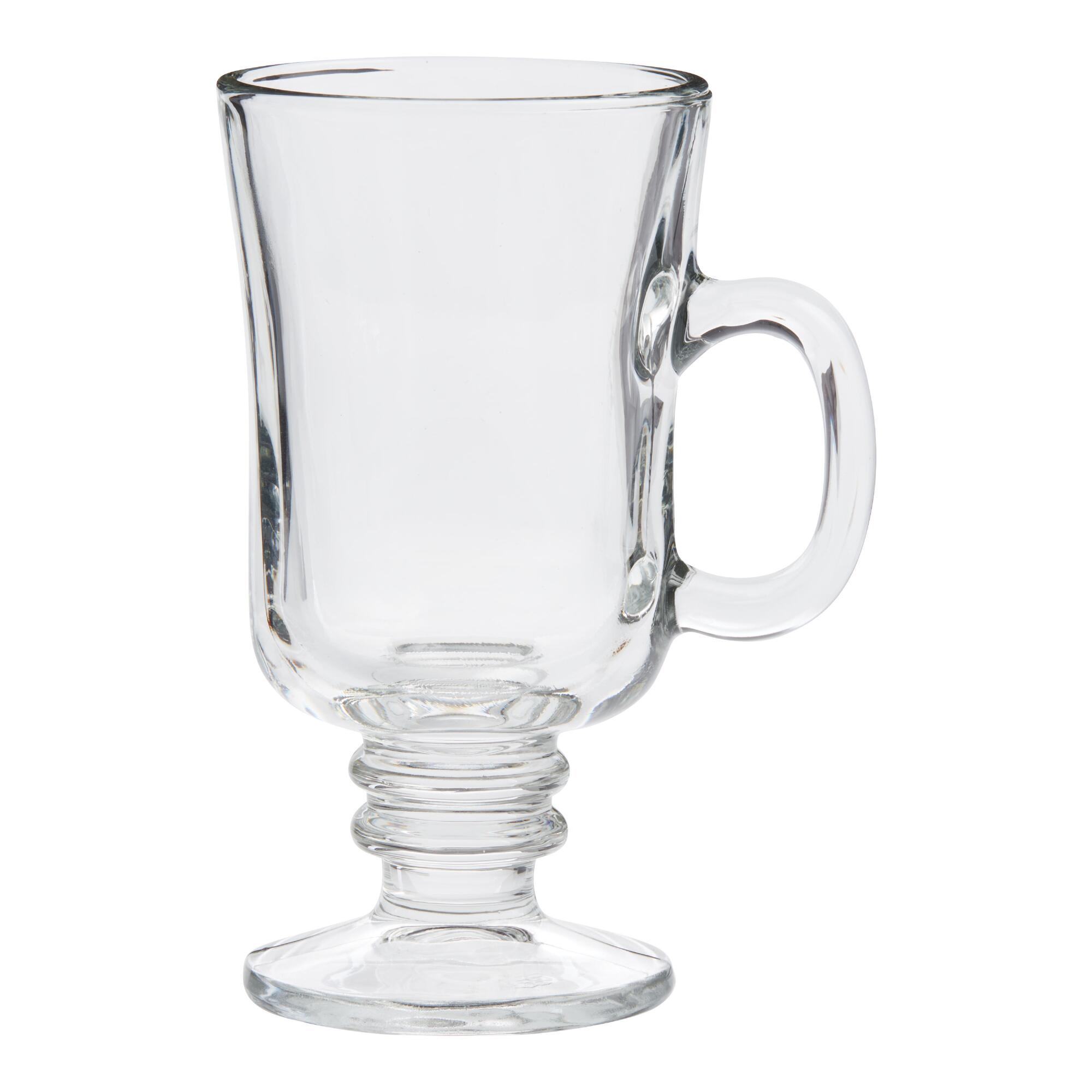 Irish Coffee Mugs Set of 6 - Glass by World Market