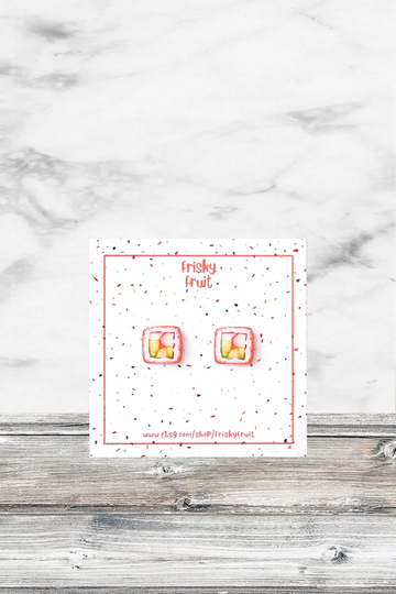 Sushi Earrings Lover Gift Food Jewelry Kawaii Jewelry Japanese Gift Seafood Lover