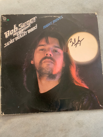 Bob Seger Signed Autographed Night Moves Album Record Vinyl Lp Coa Rare