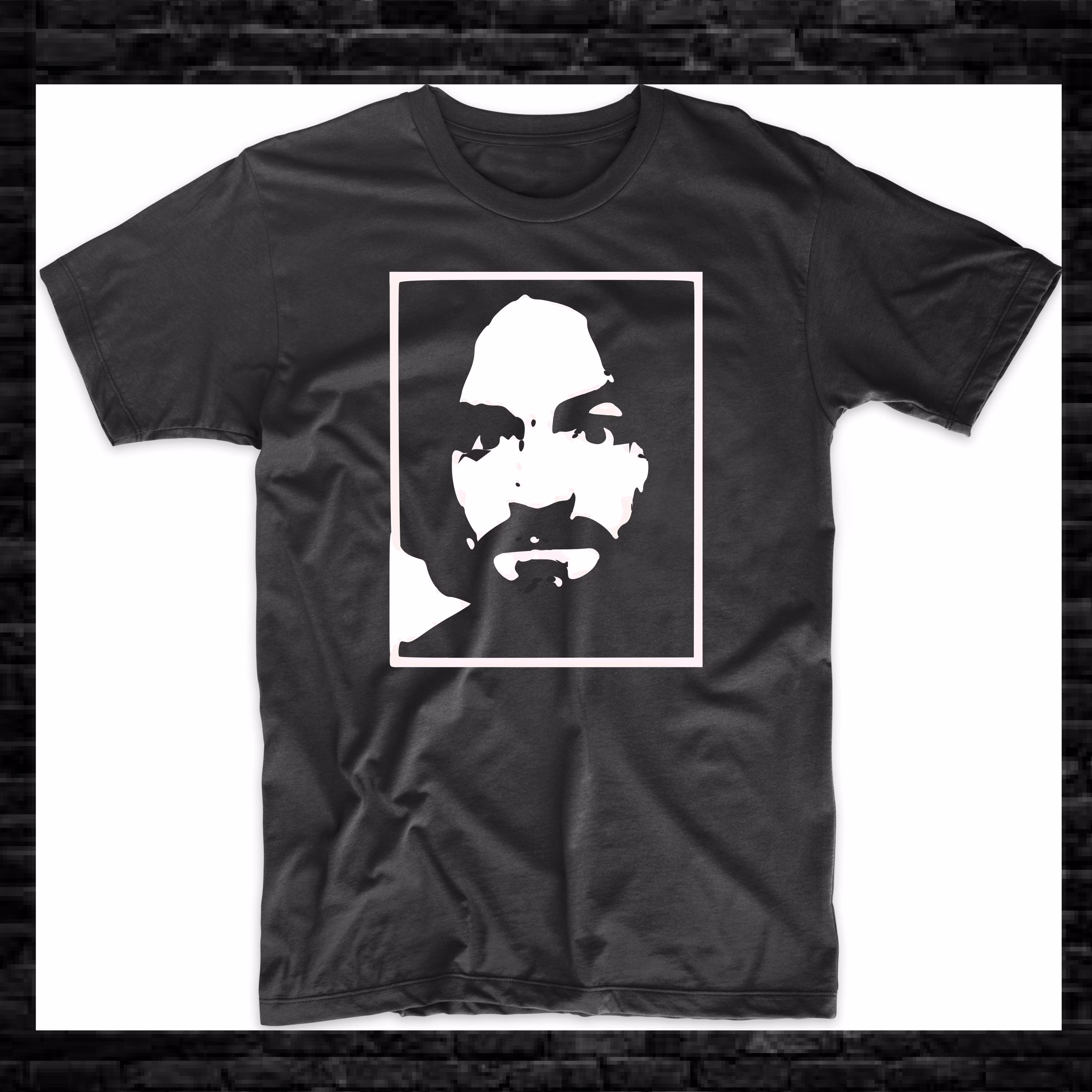 Charles Manson Mug Shot Tee