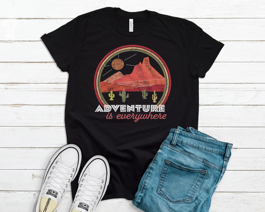 Desert Shirt, Cactus Plants, Adventure Arizona Scene Women Shirt