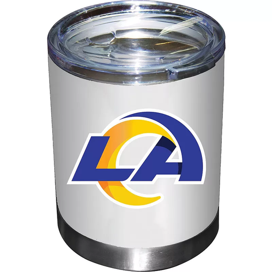 Los Angeles Rams 12oz. Team Lowball Tumbler, LAR White