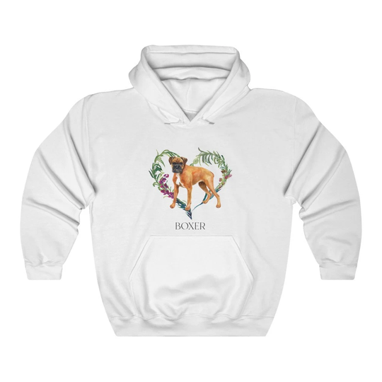 Boxer Women's Unisex Heavy Blend Hoodie Sweatshirt