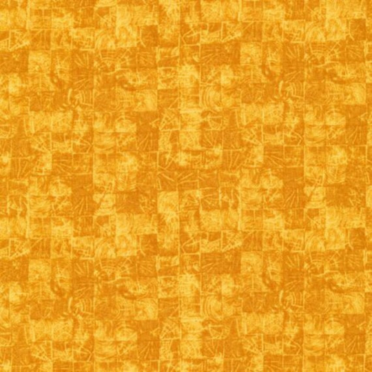 Blended Dark Yellow Fabric - Into The Woods By Fabri-Quilt Quilting Cotton Choose Your Cut Size