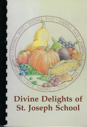 Petersburg Virginia Vintage 1996 Divine Delights Of St Joseph Catholic School Cookbook Va Community Favorite Recipes Rare Local Cook Book