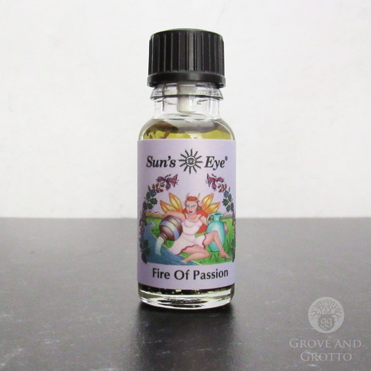 Fire Of Passion Oil By Sun's Eye | Mystic Blends