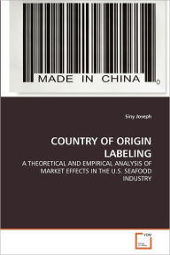 COUNTRY OF ORIGIN LABELING Siny Joseph Author