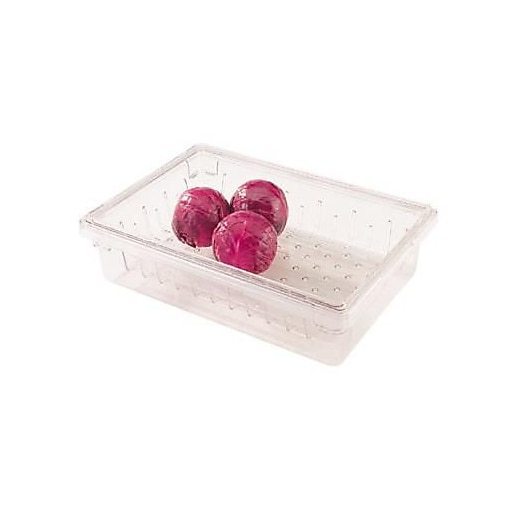 Cambro 18" x 26" x 8" Camwear Colander, Clear (18268CLRCW135)