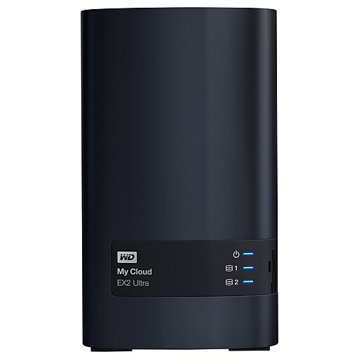 WD 8TB My Cloud EX2 Ultra Network Attached Storage, NAS (WDBVBZ0080JCH-NESN)