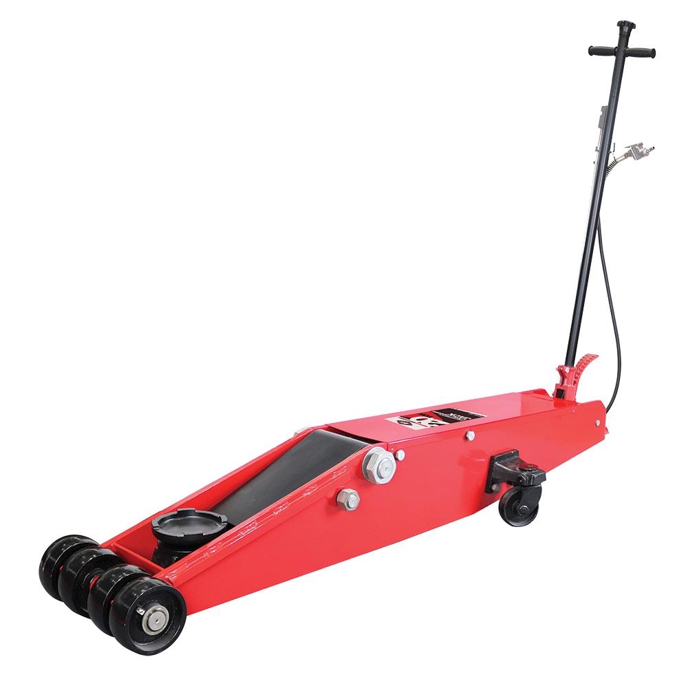 American Forge & Foundry 20 Ton Heavy Duty Air/Hydraulic Long Chassis Jack in Red | 3225