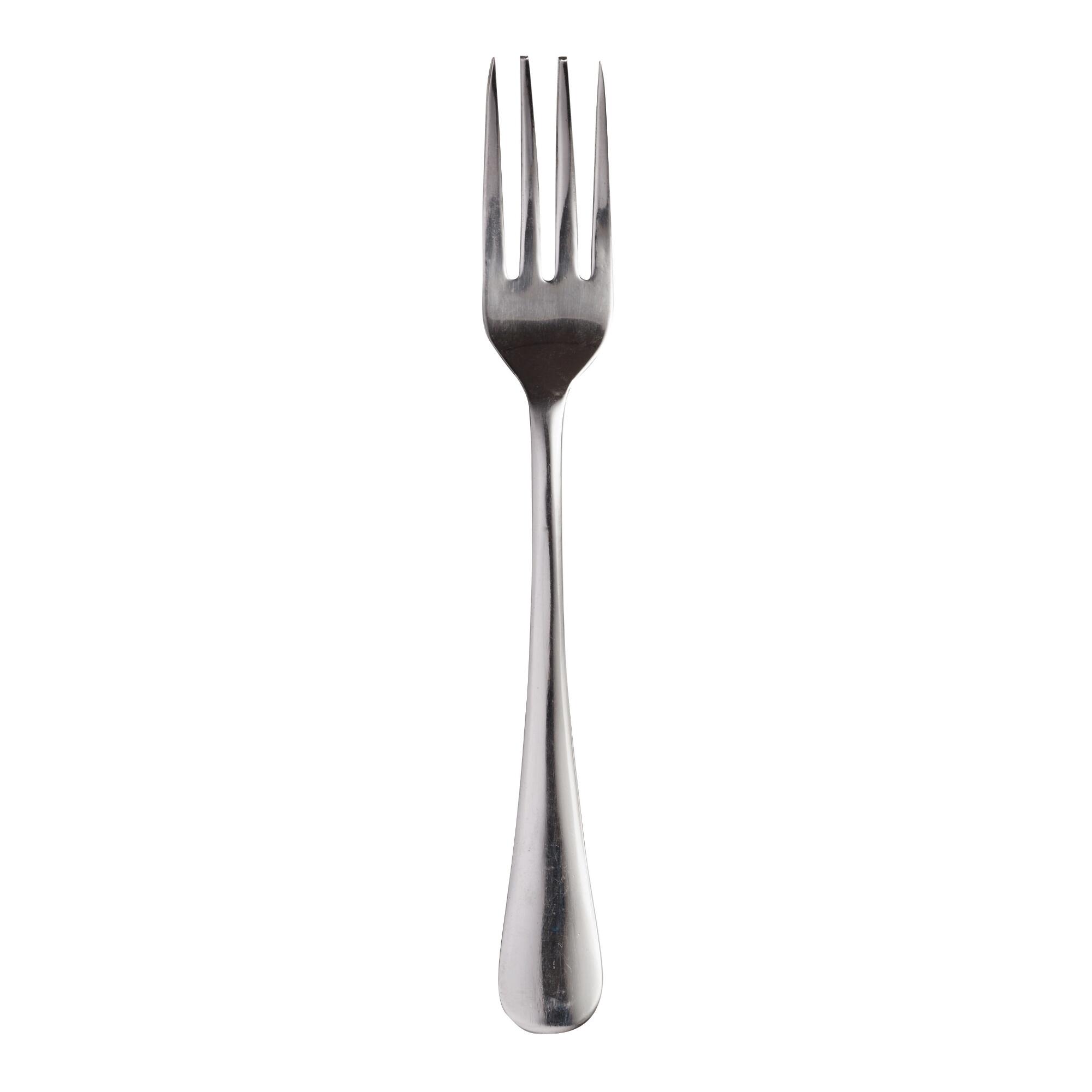 Stainless Steel Buffet Forks Set of 12: Silver by World Market