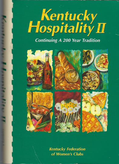 Louisville Ky Vintage Kentucky Women's Clubs Hospitality Ii Cookbook State-Wide Early Pioneer Favorite Recipes Collectible Rare Cook Book